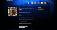 Desktop Screenshot of leatherboys.es